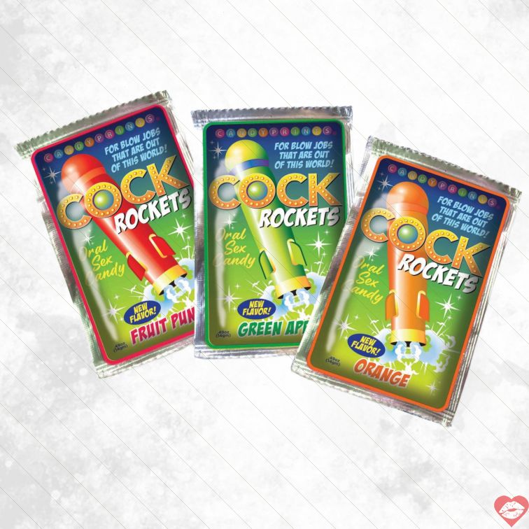 Kẹo Ngậm Cock Rockets Nổ Bong Thêm Vui Thân Mật 