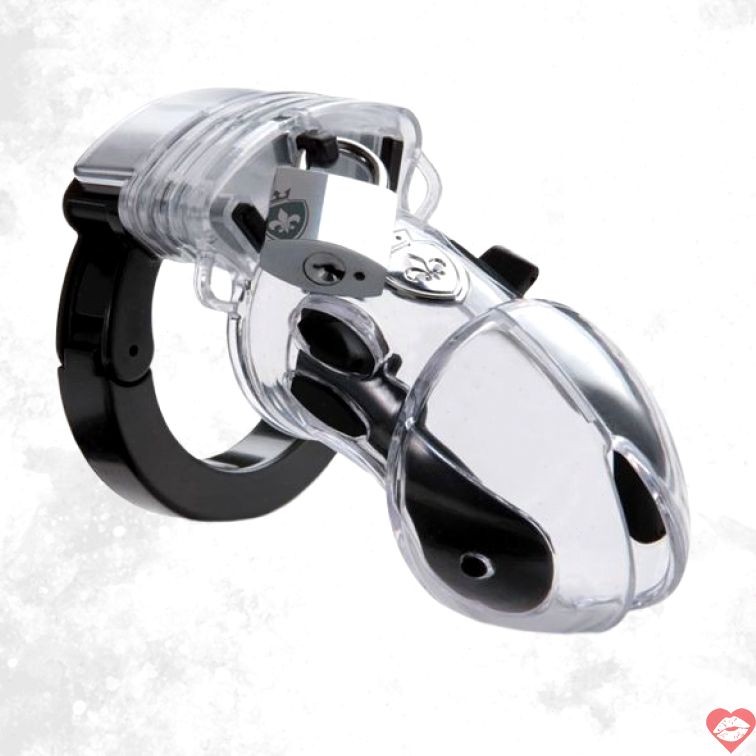 Mystim Enemy E-Lock Đen Trong Suốt Đức Đỉnh Cao 