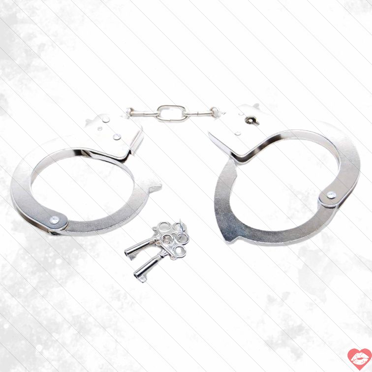 Còng Tay Fetish Fantasy Bạc Kim Loại Chắc Chắn Đam Mê 