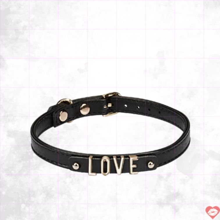 Collar Liebe Seele Đen BDSM Tháo Lắp Cao Cấp 