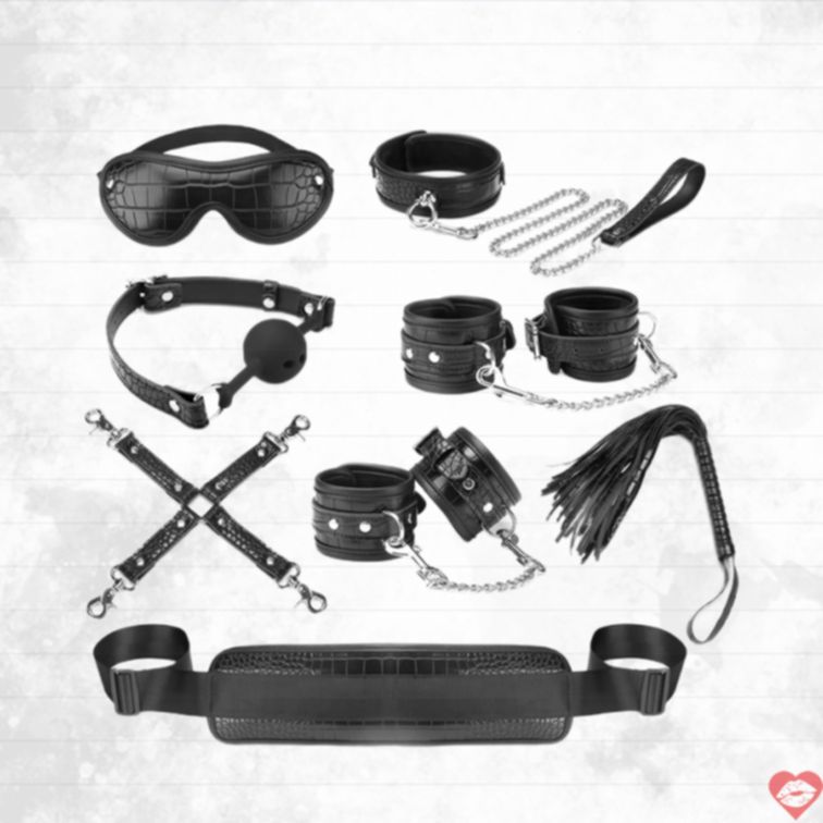 BDSM Set 8 Món Liebe Seele Đen Nhật Siêu Hấp Dẫn 