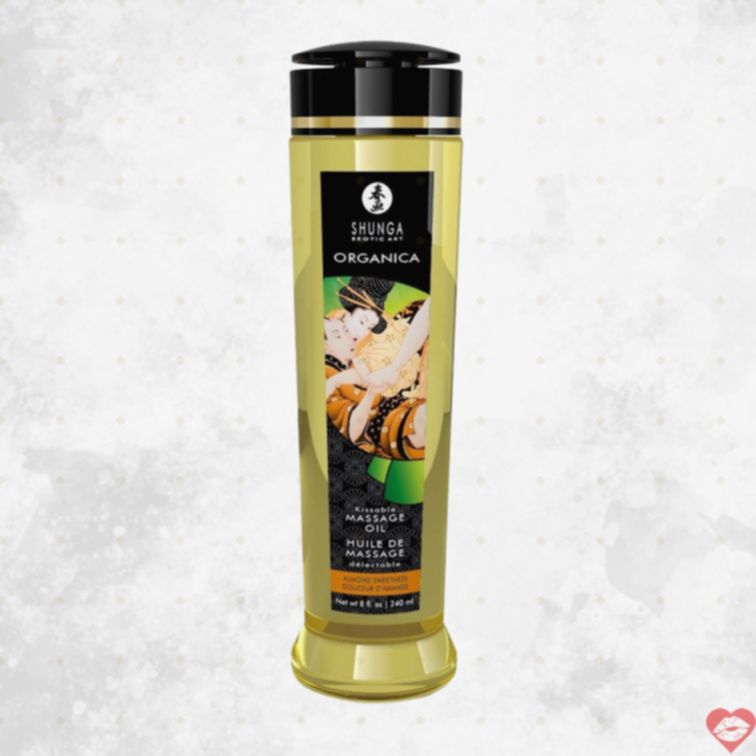 Shunga Dầu Hạnh Nhân 240ml Hữu Cơ Ăn Được Thư Giãn 