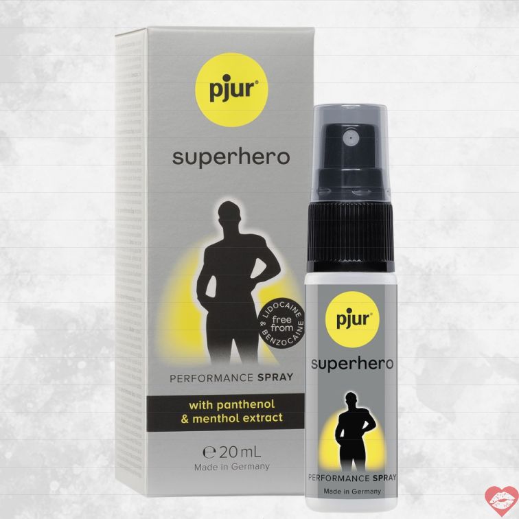 Pjur Superhero Xịt Delay 20ml Dài Lâu Không Đau 