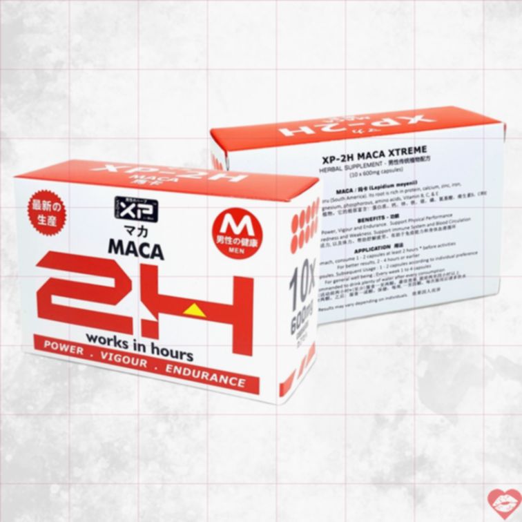 XP Maca 600mg x10 Viên Sinh Lực Siêu Mạnh 