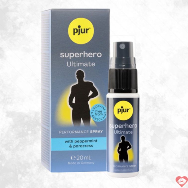 Pjur Superhero Spray 20ml Kéo Dài Mạnh Mẽ Anh Hùng Tình Yêu 