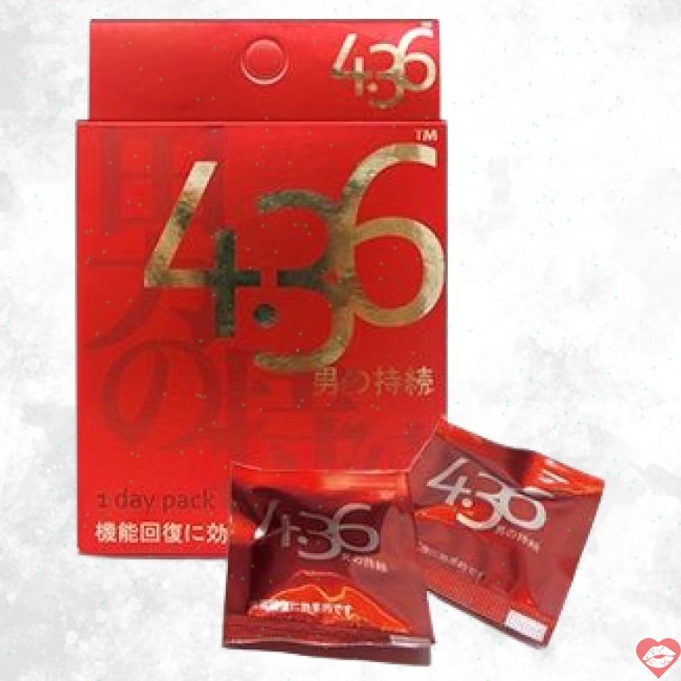 Long Ding 4.36 4 viên cương 36h thảo dược nam mạnh mẽ 