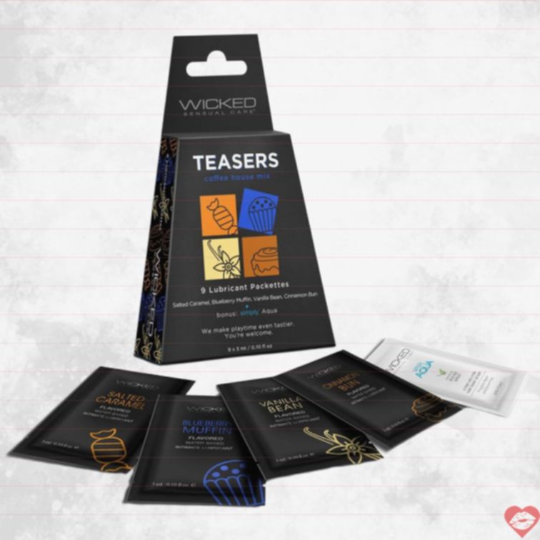 Wicked Teasers Lube Thử Vị Ngọt Đa Hương Dục Vọng 