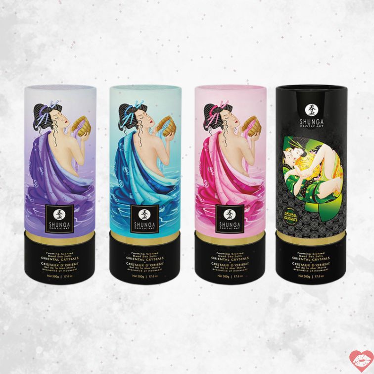 Shunga Crystals Muối Tắm - Hương Thơm Da Mịn Thư Giãn 
