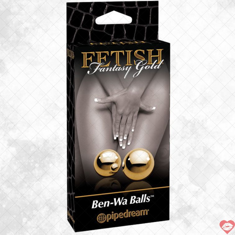 Gold Ben Wa Kegel Vàng Cứng Nâng Khoái Cảm 