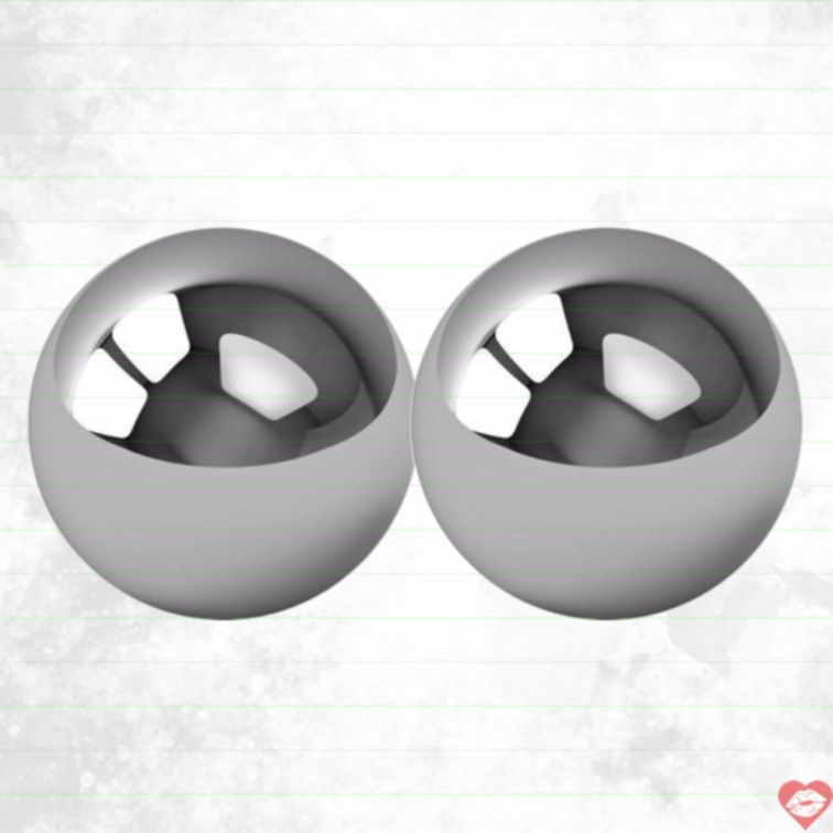 Sportsheets Ben Wa Balls Thép Kegel Không Gỉ 