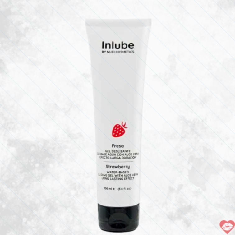 Inlube Gel Dâu Aloe 100ml Kích Thích Mượt Mà 