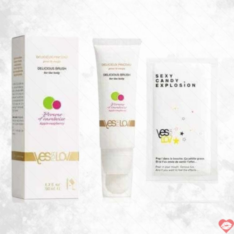 Gel YESforLOV Raspberry 50ml Hương Nổ Đam 