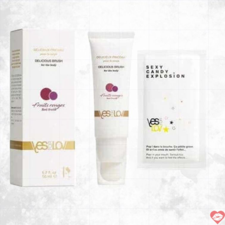 Aromagel YESforLOV Dâu Cherry 50ml Ngọt 