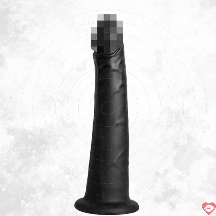 Falloimitator Kiiroo Keon Đen Silicone 19cm Mạnh Mẽ Cuồng Nhiệt 