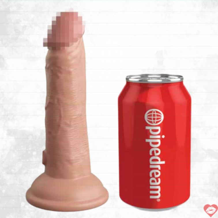 Vibrator King Cock 17.8cm Dual Density Siêu Thực 