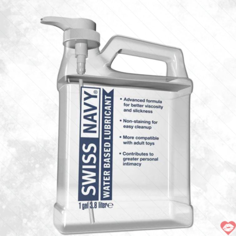 Swiss Navy Lube Nước 3.8L Lâu Dài An Toàn 