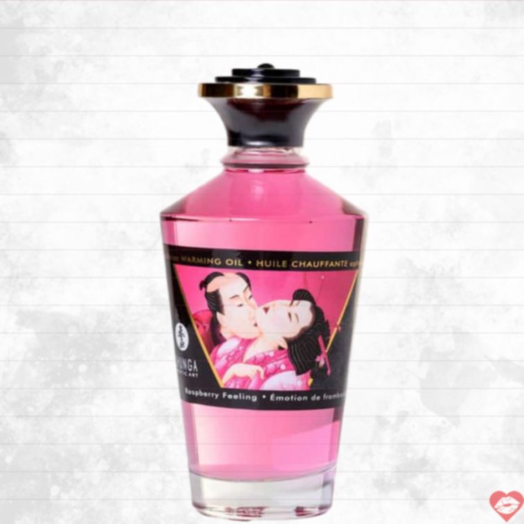 Shunga Gel Raspberry 100ml Ăn Được Nóng 