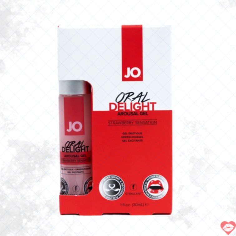 JO Strawberry desensitizer 30ml ngọt giảm nhạy miệng 