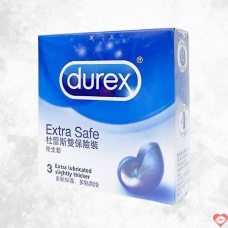 Durex Extra Safe Set Mỏng An Toàn 3 Viên 