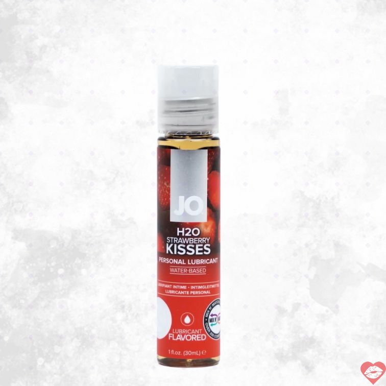 JO H2O Dâu Lube 30ml Ngọt Ngào Dài Bền 