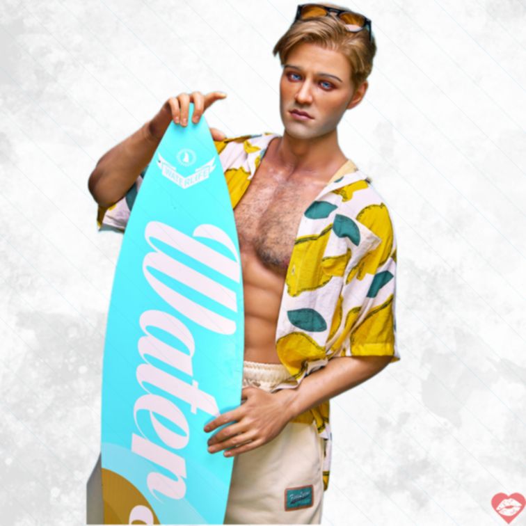 Búp Bê Nam Paul 176cm Cơ Bắp Silicone Mềm Mịn Hoàn Hảo 