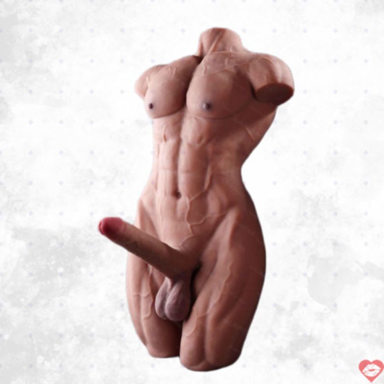 Torso Sex Doll Nam 16kg Chân Thực Thỏa Mãn Tuyệt Đối 