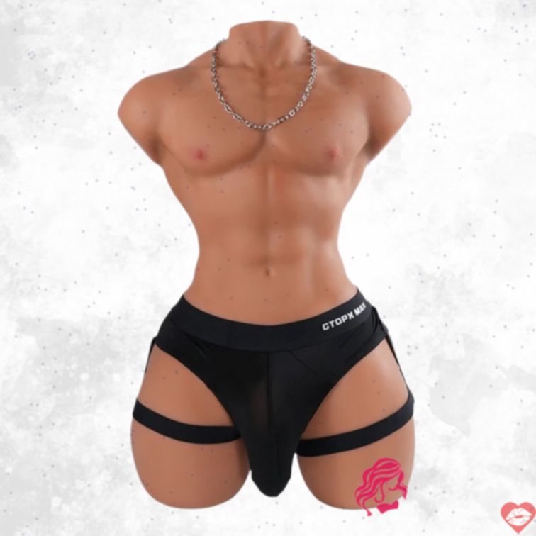 Tantaly Mark Torsho Dildo 17cm 33LB Vàng Tam Giác Sướng 