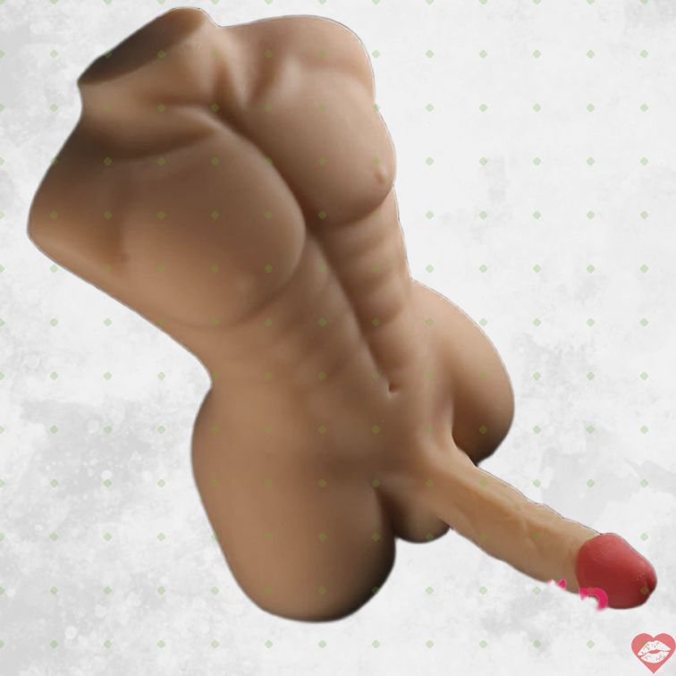 Simon 16kg Ngực Nam Dildo 18cm Đỉnh Cao Phụ Nữ 