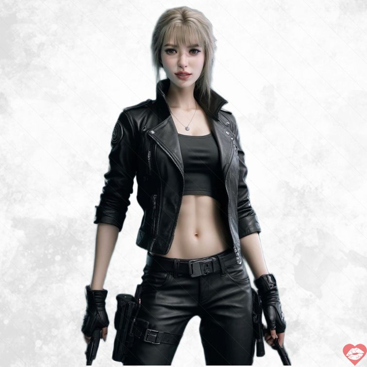 Janna Đặc Vụ Trắng Tóc 165cm TPE Mềm Mịn Quyến Rũ 