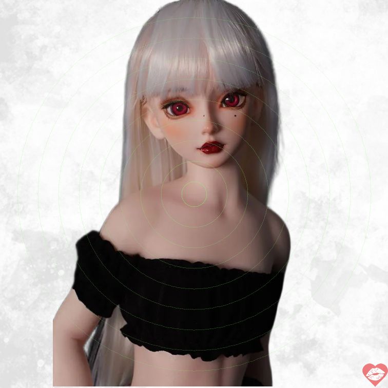 Saki Doll Loli 55cm Silicone Ngực Nhỏ Siêu Mềm 