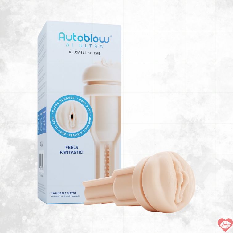 Autoblow AI Vulva Sleeve Thay Thế Mềm Thực Tế Refresh 