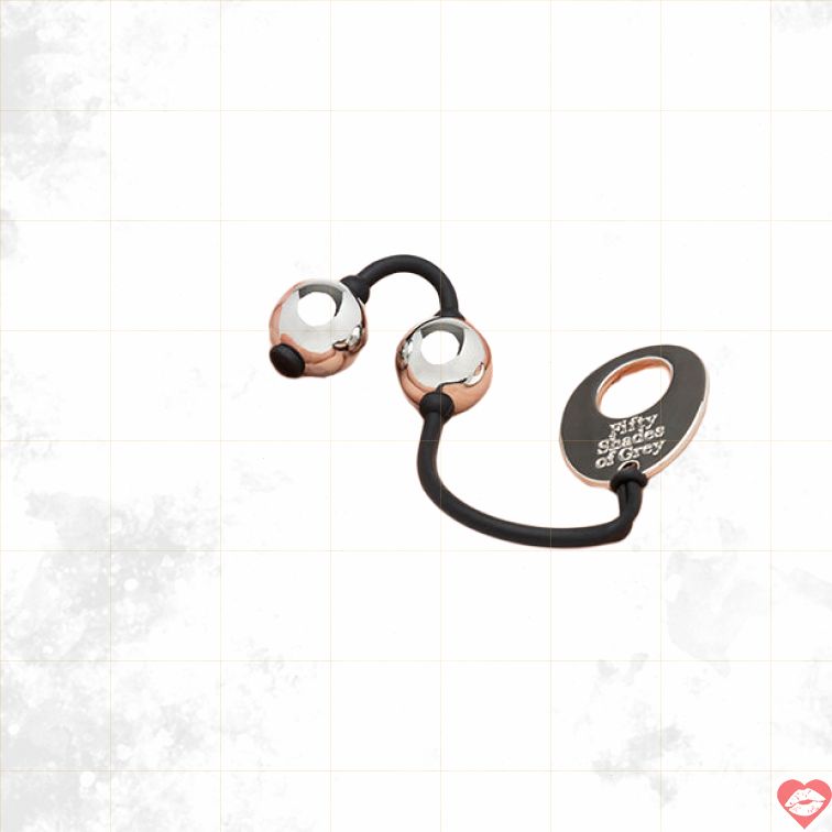 Inner Goddess Fifty Shades Kegel Balls Bạc Kim Loại Pleasure 