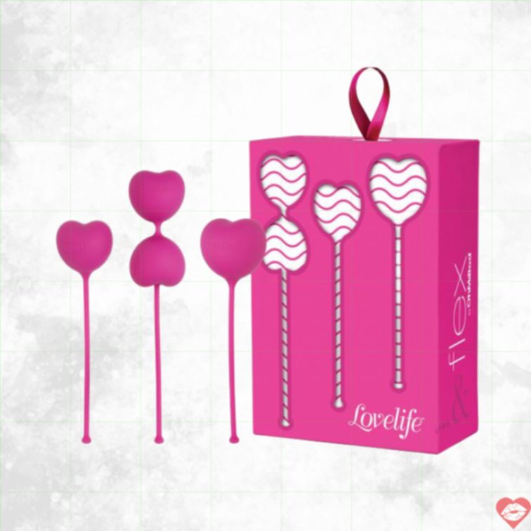 OhMiBod Lovelife Flex Kegel 3 Miếng Tập Vui Vẻ 