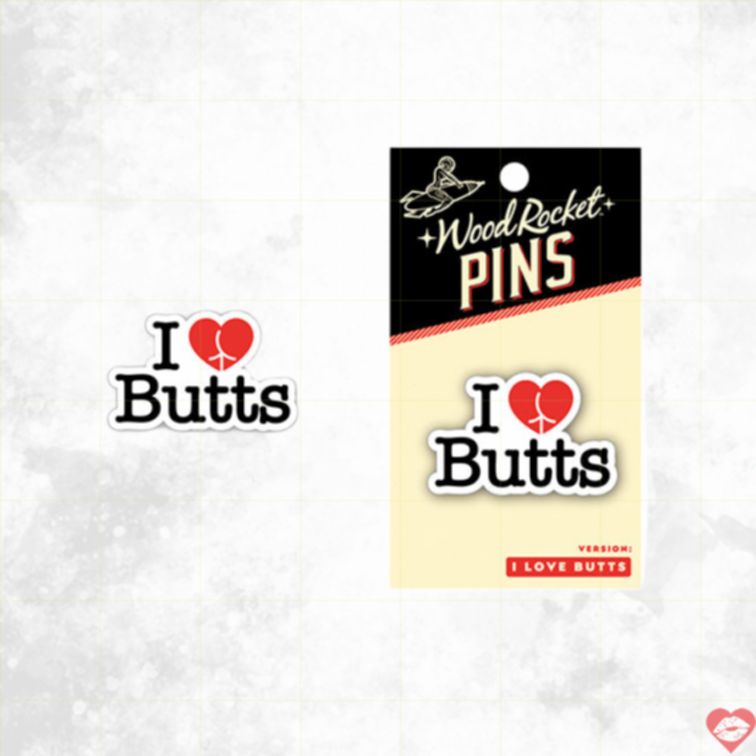 Pin Enamel Wood Rocket Yêu Mông Hài 