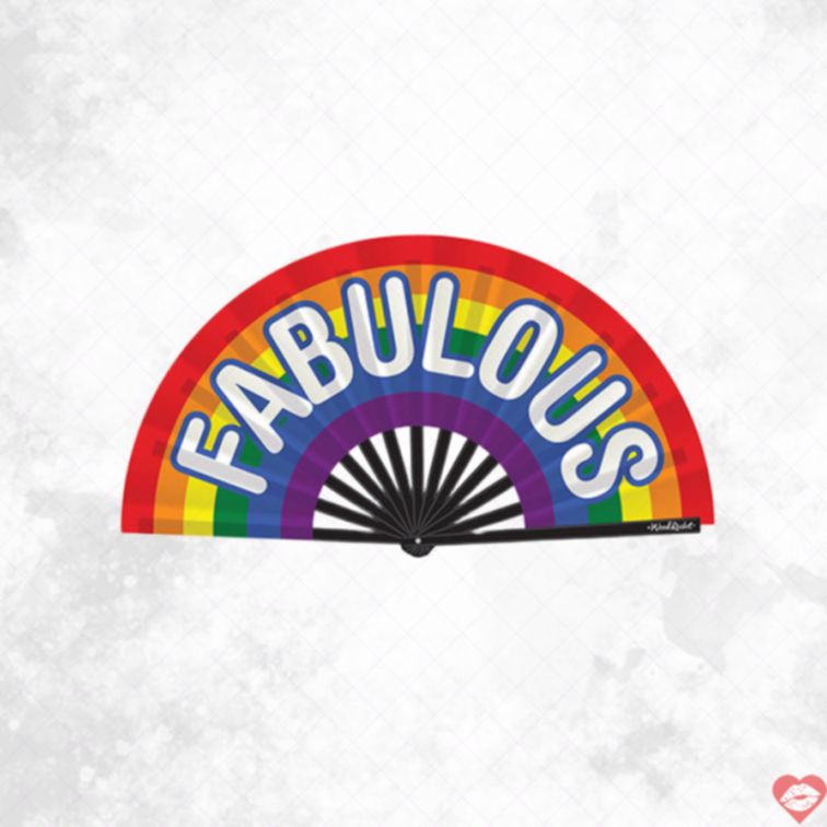 Wood Rocket Quạt Cầu Vồng Fabulous Tự Hào 