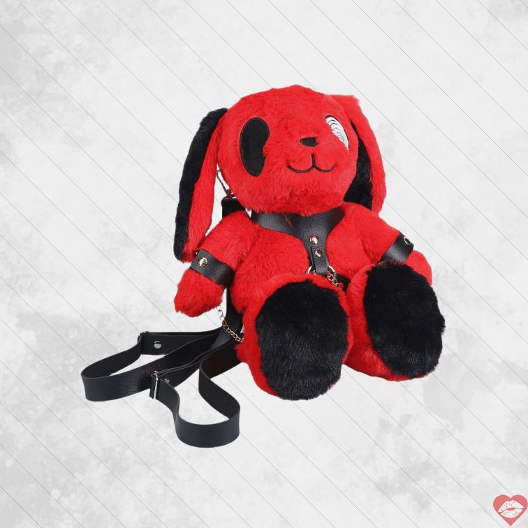 Bunny Backpack mắt tròn kink roleplay thời trang dễ thương 
