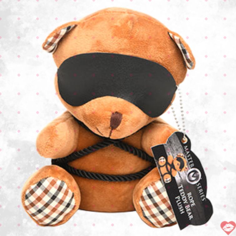 Gấu Shibari Rope Teddy Bear BDSM Master Dễ Thương 