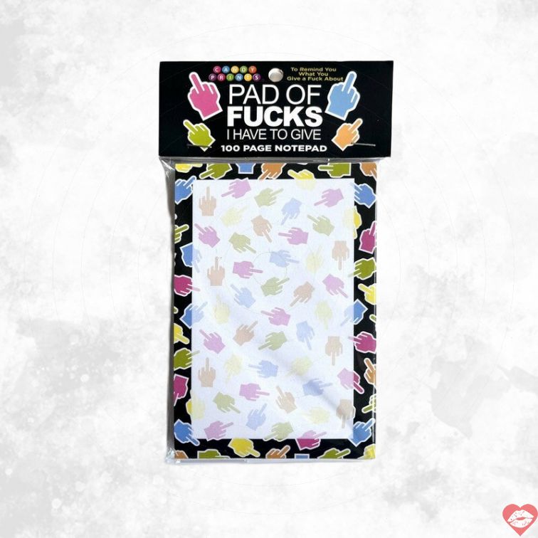 Fucks Notepad Trung Chỉ Hài Hước Ghi Chú Vui Nhộn 