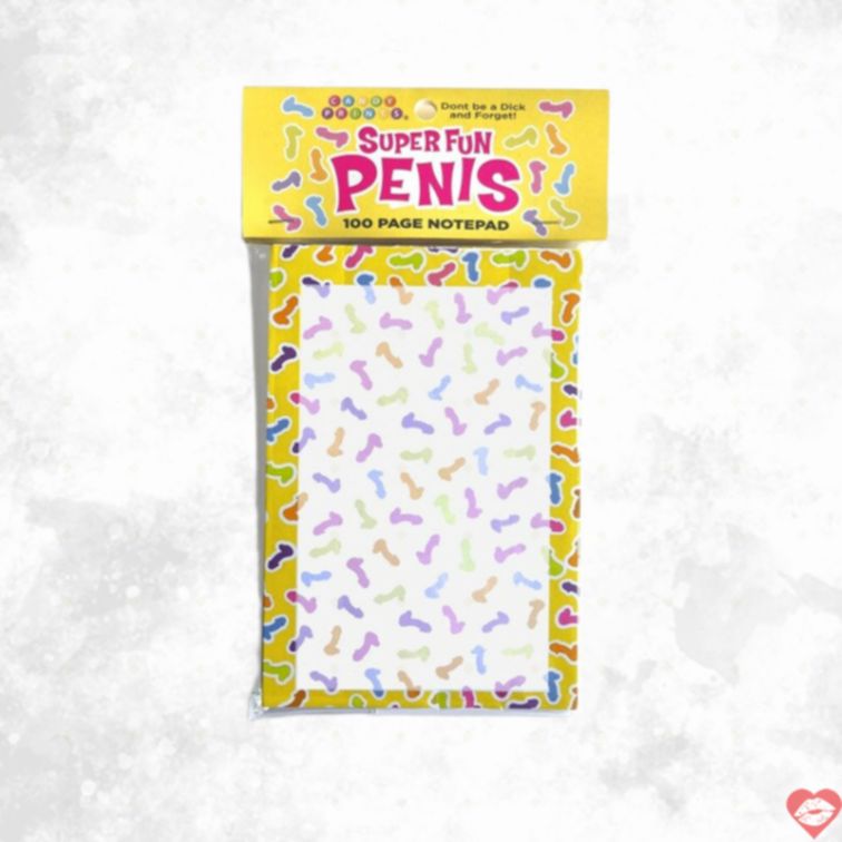 Penis Notepad Super Fun Hài Hước Vui Nhộn Nghịch 