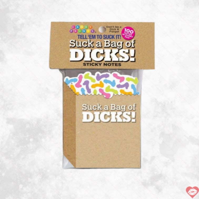 Sticky Notes Suck Dicks Hài Hước Nổi Loạn 