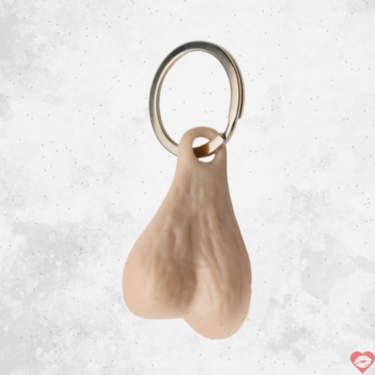 Móc Khóa Big Ballers Nuts Ánh Sáng Vui Nhộn 