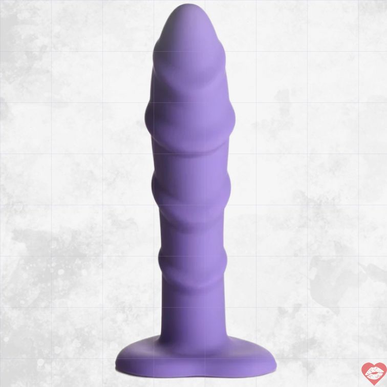 Silicone Xoáy Tím Simply Sweet 17.8cm Thâm Nhập Đỉnh Cao 