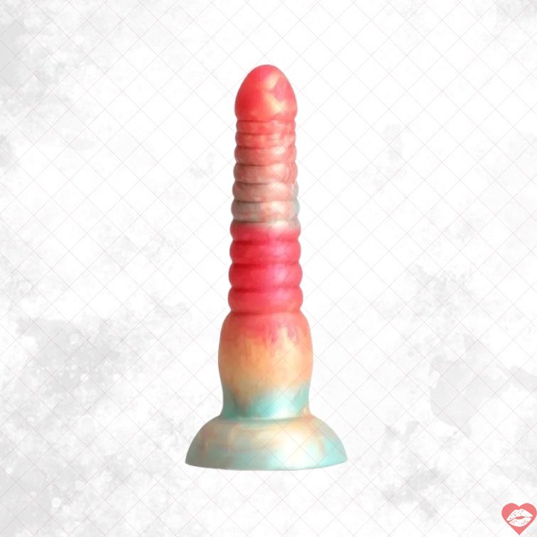 NS Novelties Stacked Dildo Đỏ Vàng 16cm Siêu Phẩm 