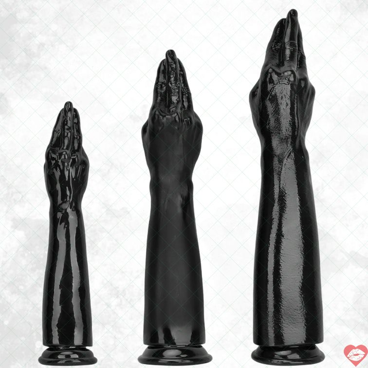 Dildo Nắm Tay Đen 42.5cm Siêu Dài Thực Tế 