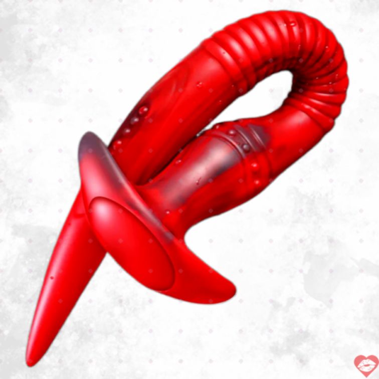 Thảm Họng Tentacle Silicone Anal Mềm Dài Hút Hồn 