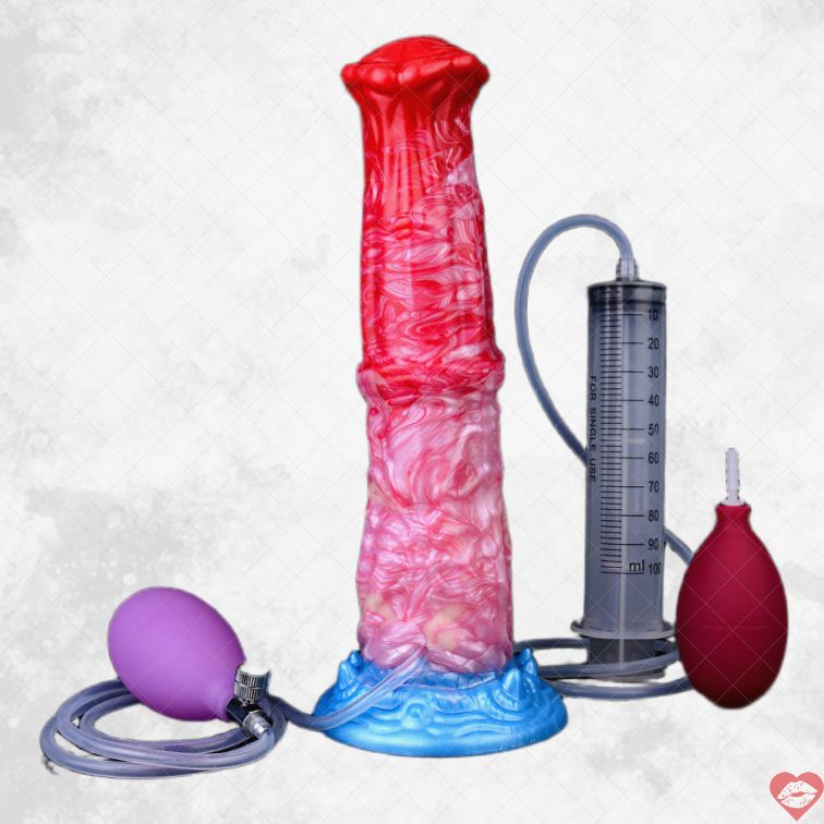 Fake Ngựa 52cm Thổi Phun Nước Fantasy Hoang Dã 