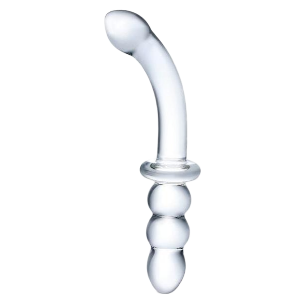 Nhập sỉ Glass 8 inch sườn G-spot kép cứng gắt  tốt nhất 