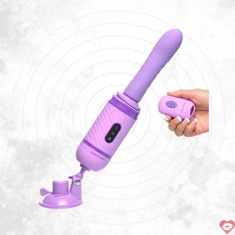 Fantasy Love Thrust Her Tím Đẩy Nhiệt Rung Mãnh 