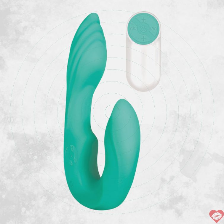 Gender X Seashell Vibe Đôi Không Dây Cong Sang 