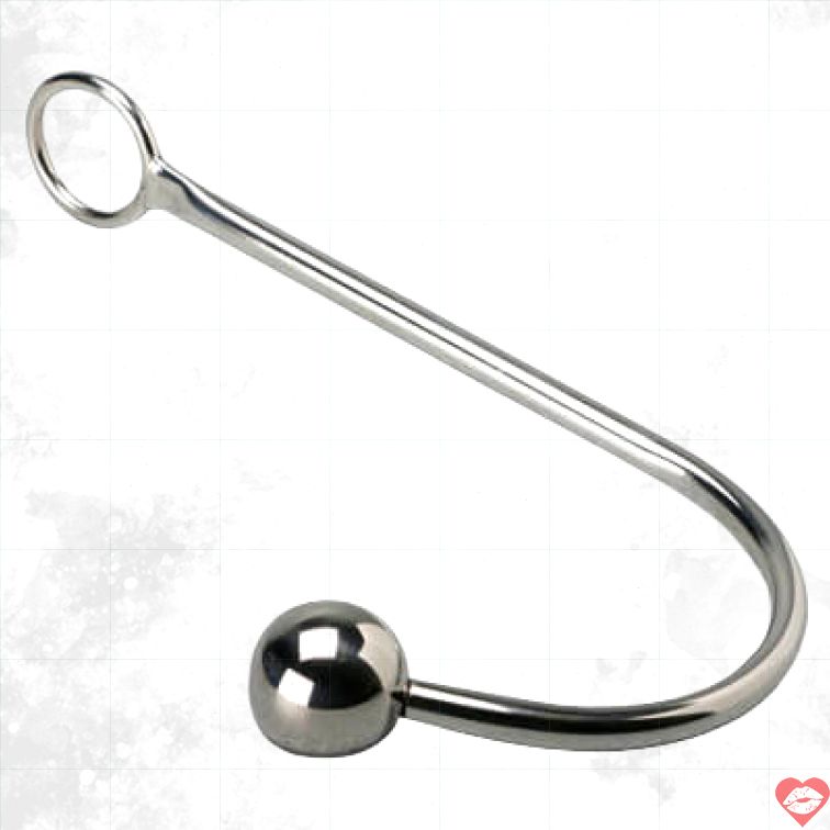 Master Series Steel Anal Hook Bondage Kim Loại Cứng Filling Hậu Môn Mạnh 